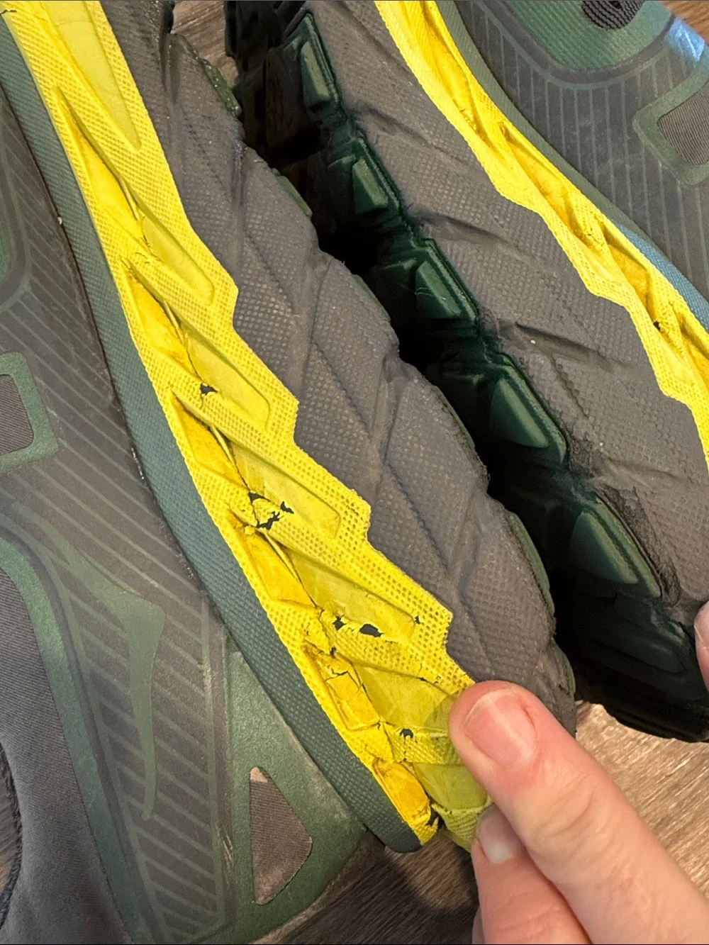 Hoka One Stinson ATR 5 Trail Running Shoes Size 11.5 - No Insoles